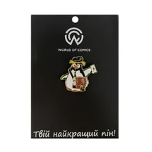 Металевий значок (пін) Penguin Postman, (11821)