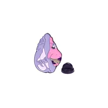 Металлический значок (пин) SpongeBob SquarePants: Patrick on stone, (11925)