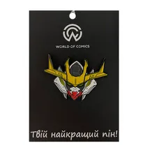 Металевий значок (пін) Gundam: Barbatos Lupus Rex (ASW-G-08), (11993)