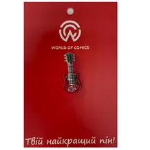 Металлический значок (пин) Electric Guitar (Red), (13331)