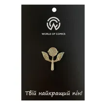 Металевий значок (пін) Portafilter w/ Wings (Gold), (13389)