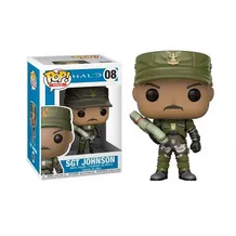 Фигурка Funko POP! Halo S1: Sgt. Johnson, (30101)