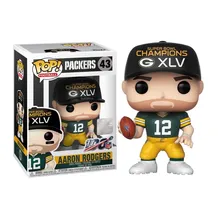 Фигурка Funko POP! NFL Packers: Aaron Rodgers (SB Champions XLV), (44658)