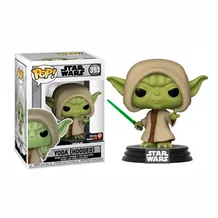 Фигурка Funko POP! Star Wars: Yoda (Hooded) (GameStop Exclusive), (49629)