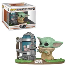 Фігурка Funko POP! Deluxe The Mandalorian: Child (Baby Yoda) w/ Canister, (50962)