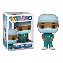 Фигурка Funko POP! Heroes: Front Line Worker Male #2, (54155)