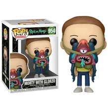 Фігурка Funko POP! Animation: Rick & Morty: Morty w/Glorzo, (55248)