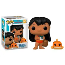 Фігурка Funko POP! Lilo & Stitch: Lilo w/Pudge, (55621)