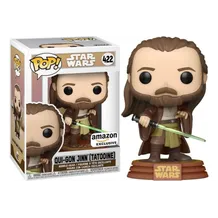 Фигурка Funko POP! Star Wars: Qui-Gon Jinn (Tatooine) (Amazon Exclusive), (55561)