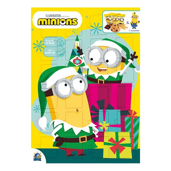 Сладкий адвент календарь Candy Planet: Illumination: Minions, (039020)