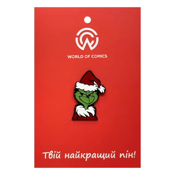 Металевий значок (пін) How the Grinch Stole Christmas: Grinch, (10131)