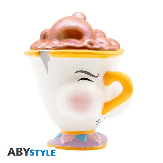 3D кружка ABYstyle: Disney: Beauty and the Beast: Chip with Bubbles, (101543)