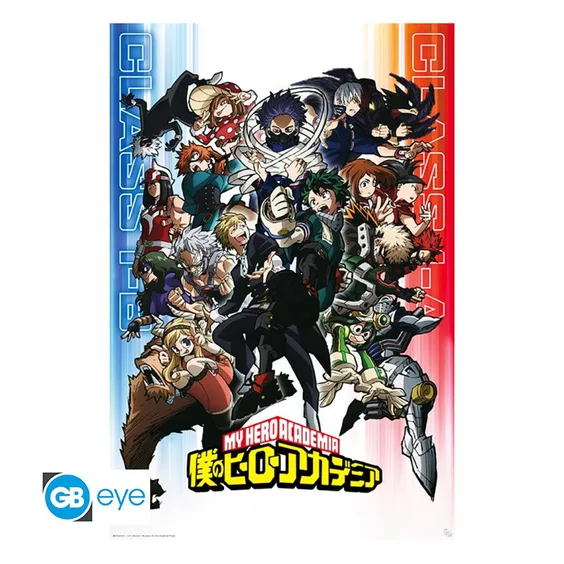 Постер GB Eye: Maxi: My Hero Academia: Class 1-A vs. 1-B, (103196)