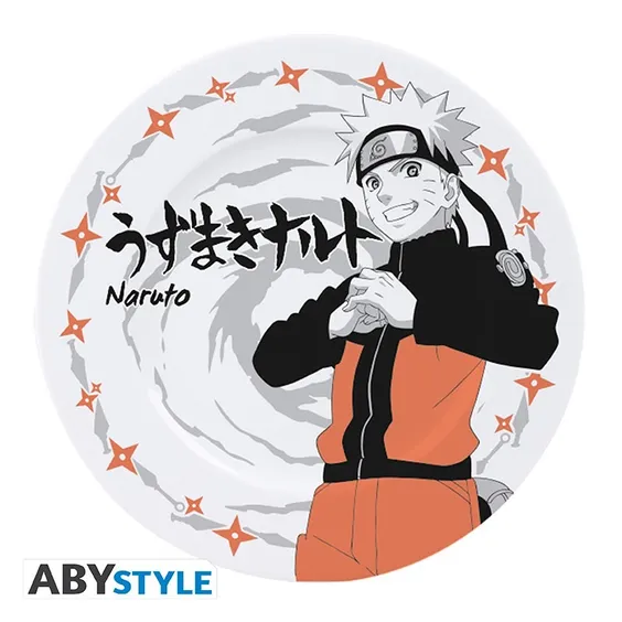 Набор тарелок ABYstyle: Naruto: Naruto, Saske, Kakashi and Sakura, (103431) 2