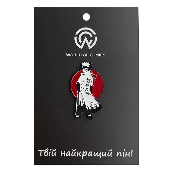 Металевий значок (пін) Naruto: Naruto (Hokage), (10568)