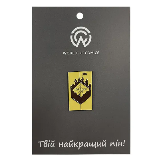 Металлический значок (пин) Wizarding World: Harry Potter: The Maradeur`s Map, (10609)
