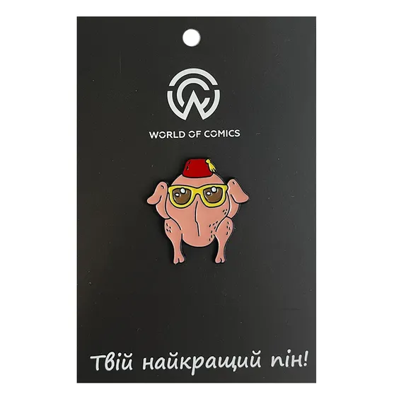 Металлический значок (пин) Cool Chicken, (10724)