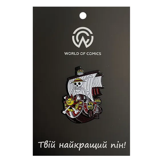 Металевий значок (пін) One Piece: Thousand Sunny, (11113)