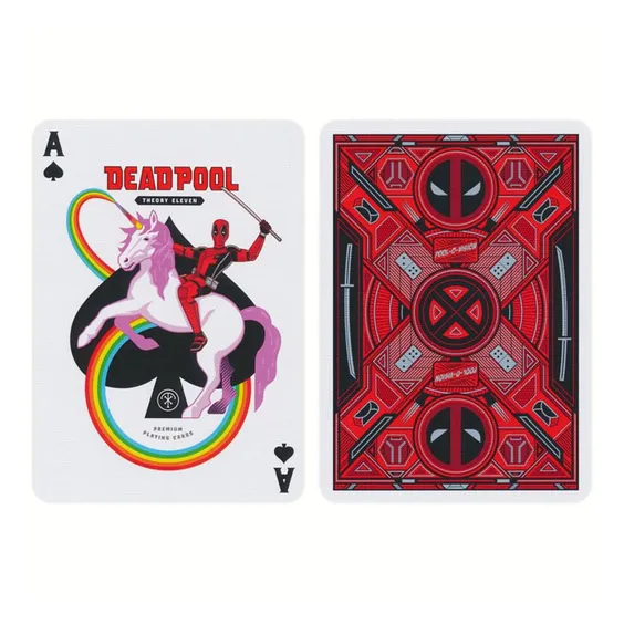 Игральные карты Theory11: Marvel: Deadpool, (111522) 2