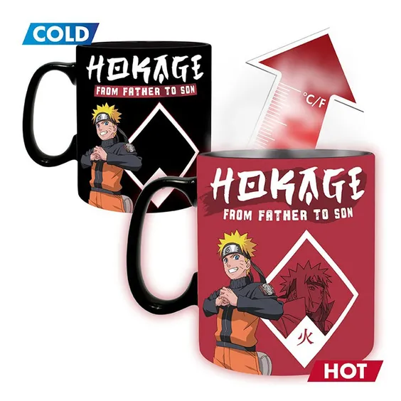 Кружка-хамелеон ABYstyle: The Good Gift: Naruto: Naruto: «From Father to Son», (112679) 2