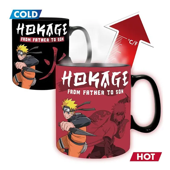 Кружка-хамелеон ABYstyle: The Good Gift: Naruto: Naruto: «From Father to Son», (112679) 3