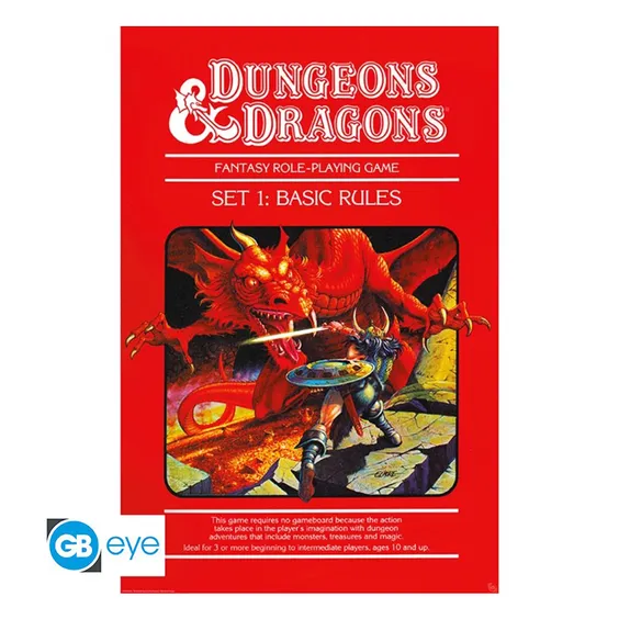 Постер GB Eye: Maxi: Dungeons & Dragons: «Basic Rules», (113515)