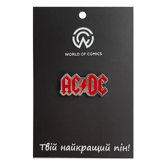 Металевий значок (пін) AC/DC: Logo, (11393)