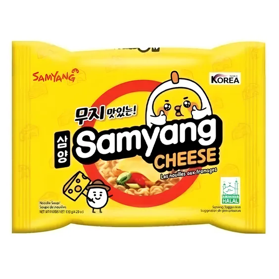 Локшина Samyang: Cheese Ramen, (114111)