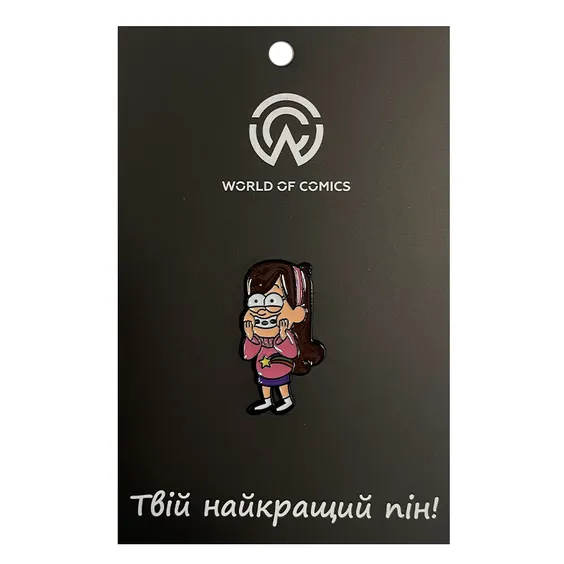Металевий значок (пін) Gravity Falls: Mabel, (11423)