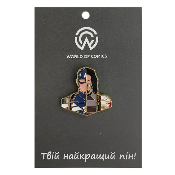 Металевий значок (пін) Marvel: Cap and Bucky, (11536)