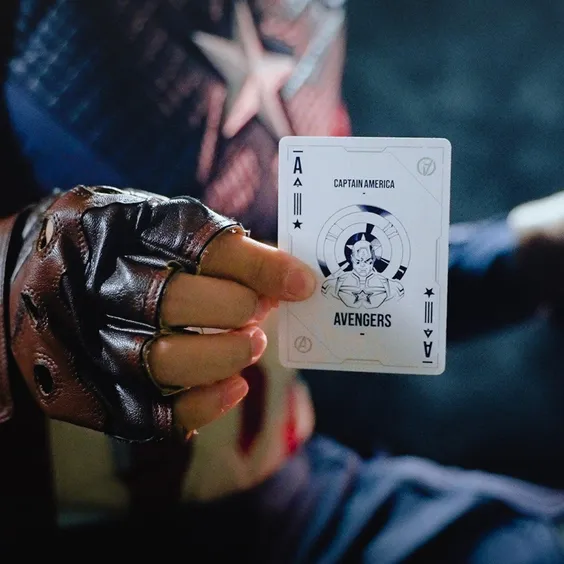 Інтерактивні гральні карти Card Mafia: Marvel: Captain America, (120011) 2