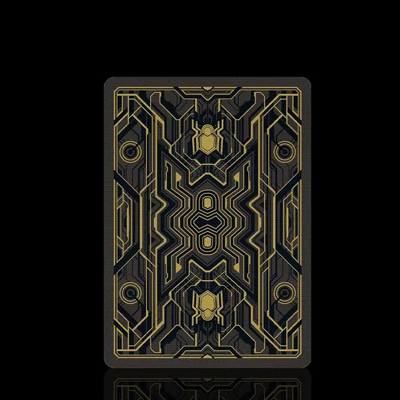 Інтерактивні гральні карти Card Mafia: Marvel: Spider-Man (Black & Gold), (120016) 2