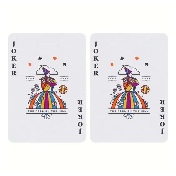 Игральные карты Theory11: The Beatles (Orange), (120025) 4