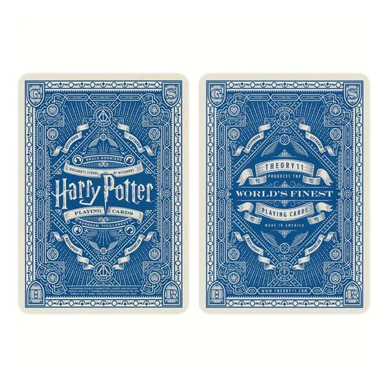 Игральные карты Theory11: Wizarding World: Harry Potter: Hogwarts: Ravenclaw (Blue), (120027) 6