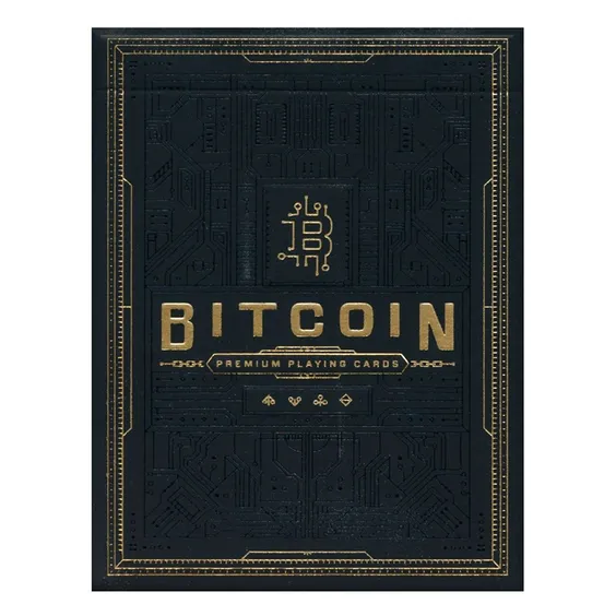 Игральные карты IPO52: Bitcoin (Black), (120045)