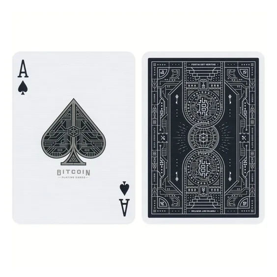 Игральные карты IPO52: Bitcoin (Black), (120045) 2