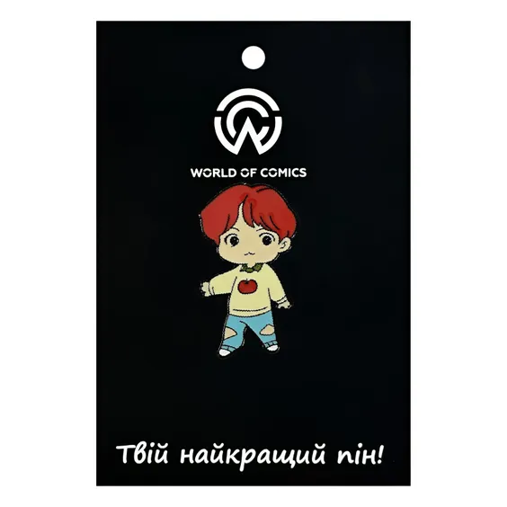 Металевий значок (пін) BTS: Jimin, (12677)
