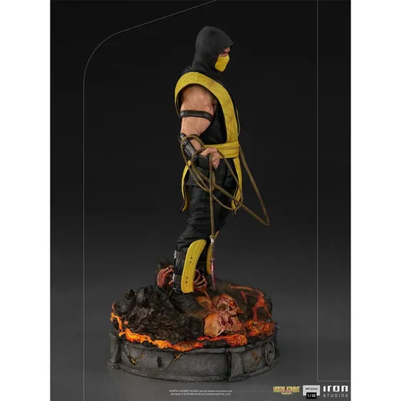 Колекційна фігура Iron Studios: Mortal Kombat: Scorpion, (127733) 2