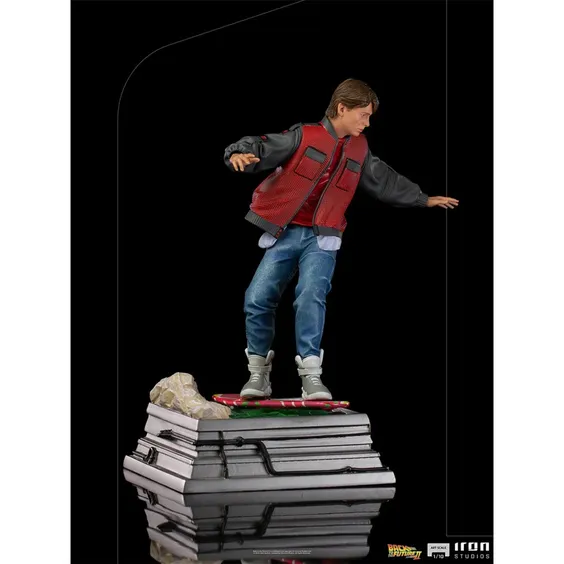 Коллекционная фигура Iron Studios: Back to the Future: Marty McFly on Hoverboard, (127979) 4
