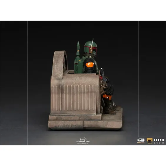 Коллекционная фигура Iron Studios: Star Wars: The Mandalorian: Boba Fett on Throne (Deluxe), (128099) 3