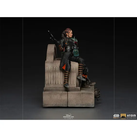 Коллекционная фигура Iron Studios: Star Wars: The Mandalorian: Boba Fett and Fennec Shand on Throne (Deluxe), (128105) 3