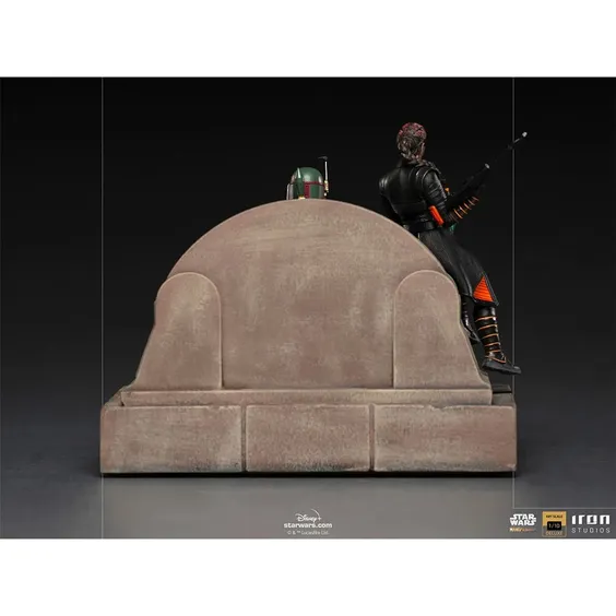Коллекционная фигура Iron Studios: Star Wars: The Mandalorian: Boba Fett and Fennec Shand on Throne (Deluxe), (128105) 4