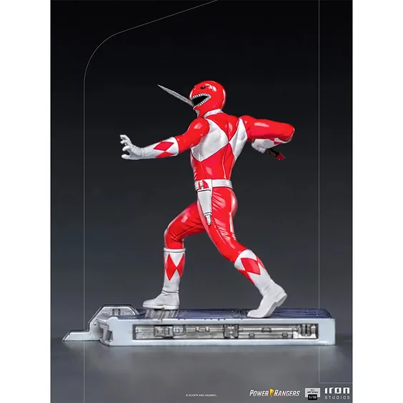 Колекційна фігура Iron Studios: Mighty Morphin Power Rangers: Red Ranger, (128143) 2