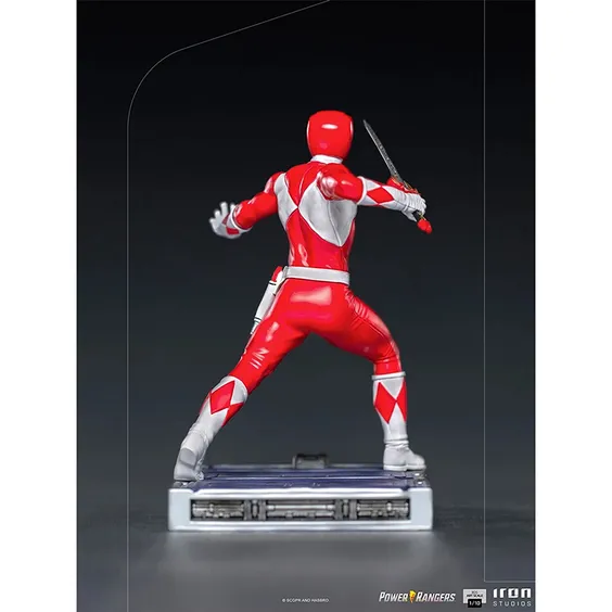 Колекційна фігура Iron Studios: Mighty Morphin Power Rangers: Red Ranger, (128143) 4