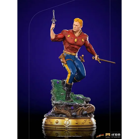 Коллекционная фигура Iron Studios: Defenders of the Earth: Flash Gordon (Deluxe), (128891)