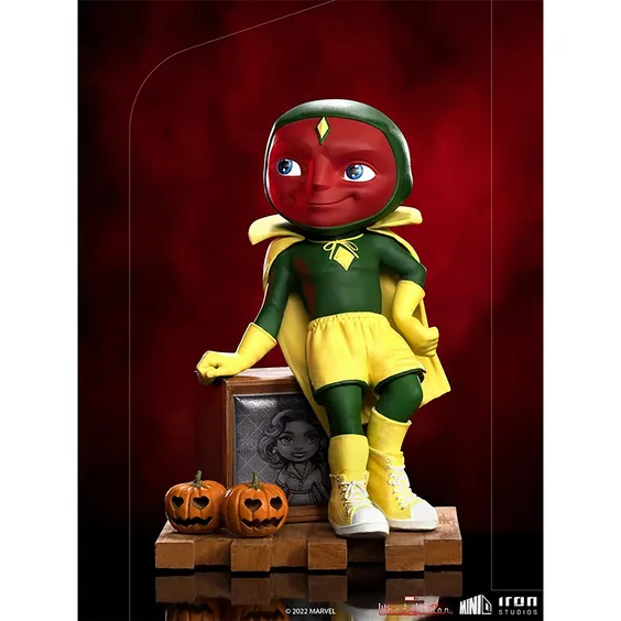 Колекційна фігура Iron Studios: MiniCo: Marvel: WandaVision: Vision (Halloween), (129065)
