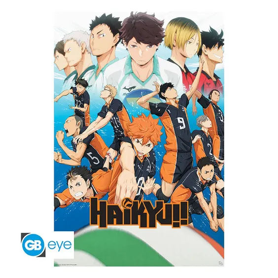 Постер GB Eye: Maxi: Haikyu!!: Karasuno High vs. Aoba Johsai High, (1317)