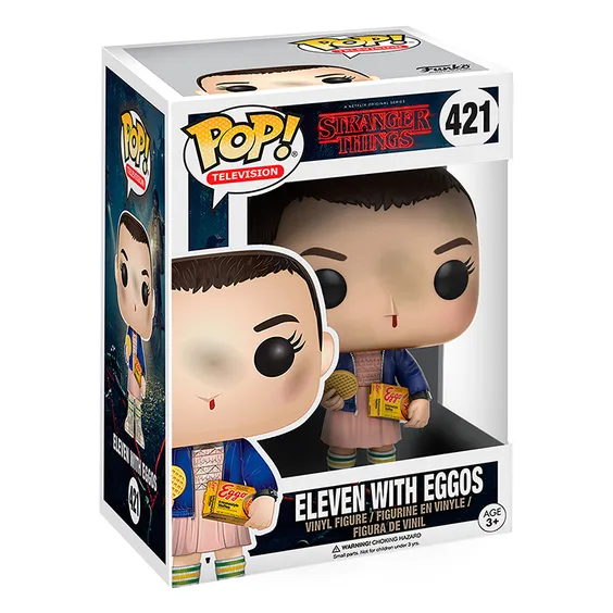 Фигурка Funko POP!: Television: Stranger Things: Eleven w/ Eggos, (13318) 3
