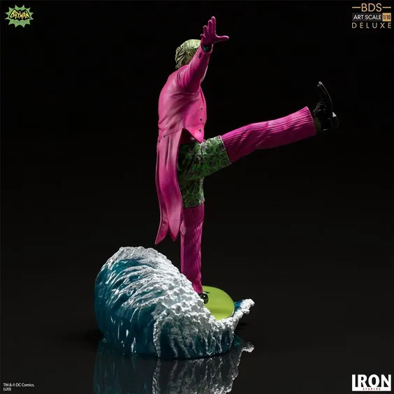 Коллекционная фигура Iron Studios: DC: Batman (1966): The Joker (Deluxe), (134102) 2