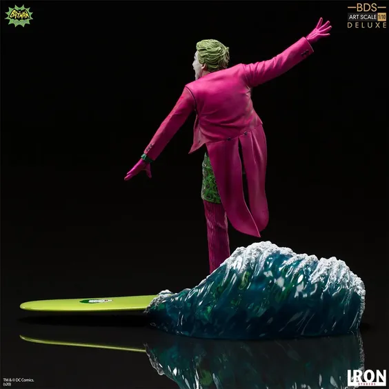 Коллекционная фигура Iron Studios: DC: Batman (1966): The Joker (Deluxe), (134102) 4